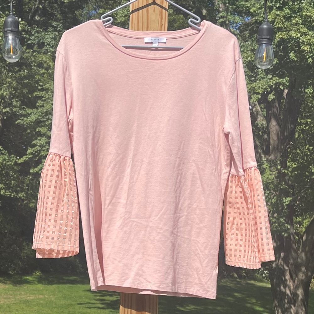 Stella & Dot Maette Bell Sleeve Top Size M